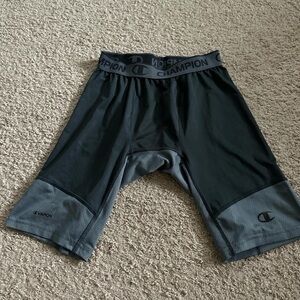 Champion Black and Gray Athletic Shorts